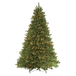 10’ Pre-Lit Full Fraser Fir Artificial Christmas Tree - Clear Lights