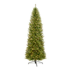 7.5’ Pre-Lit Fraser Fir Pencil Artificial Christmas Tree