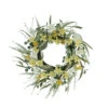 24" Vibrant Puleo International Artificial Dogwood Floral Spring Wreath -Optimal Christmas Shop dpul 1395 w24 13202.1667578895