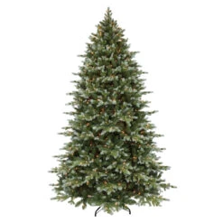 7.5' Pre-Lit Colorado Spruce Artificial Christmas Tree, Clear Lights