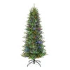 7.5' Pre-Lit Slim Fraser Fir Artificial Christmas Tree, Multi-Color Lights 2 7.5' Pre-Lit Slim Fraser Fir Artificial Christmas Tree, Multi-Color Lights -Optimal Christmas Shop dpul ffsl 75qrgbl3 1 57361.1668756775