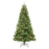 7.5' Pre-Lit Montana Pine Artificial Christmas Tree, Clear Lights -Optimal Christmas Shop dpul mop 75c7 1 93135.1668756780