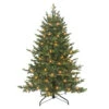 4.5' Pre-lit Downswept Douglas Fir Full Artificial Christmas Tree, Clear Lights -Optimal Christmas Shop dpul rmdd 45qc25 1 39469.1688545150