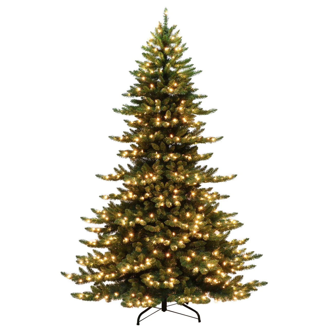 7.5' Royal Majestic Spruce Green Tree With Incandescent Clear Pre-Attached Lights 3 7.5' Royal Majestic Spruce Green Tree With Incandescent Clear Pre-Attached Lights