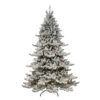 7.5' Pre-Lit Medium Flocked Spruce Silver Crown Artificial Christmas Tree, Clear Lights 1 7.5' Pre-Lit Medium Flocked Spruce Silver Crown Artificial Christmas Tree, Clear Lights -Optimal Christmas Shop dpul rmsfscp 75c7 1 23265.1667544691