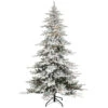 7.5' Pre-Lit Full Flocked Utah Fir Artificial Christmas Tree, Clear Lights 1 7.5' Pre-Lit Full Flocked Utah Fir Artificial Christmas Tree, Clear Lights -Optimal Christmas Shop dpul utf t75c5 1 99469.1667544855