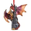 4.5" Holiday Gothic Dragon Ornament -Optimal Christmas Shop dragon20ornament 1 60299.1667614417