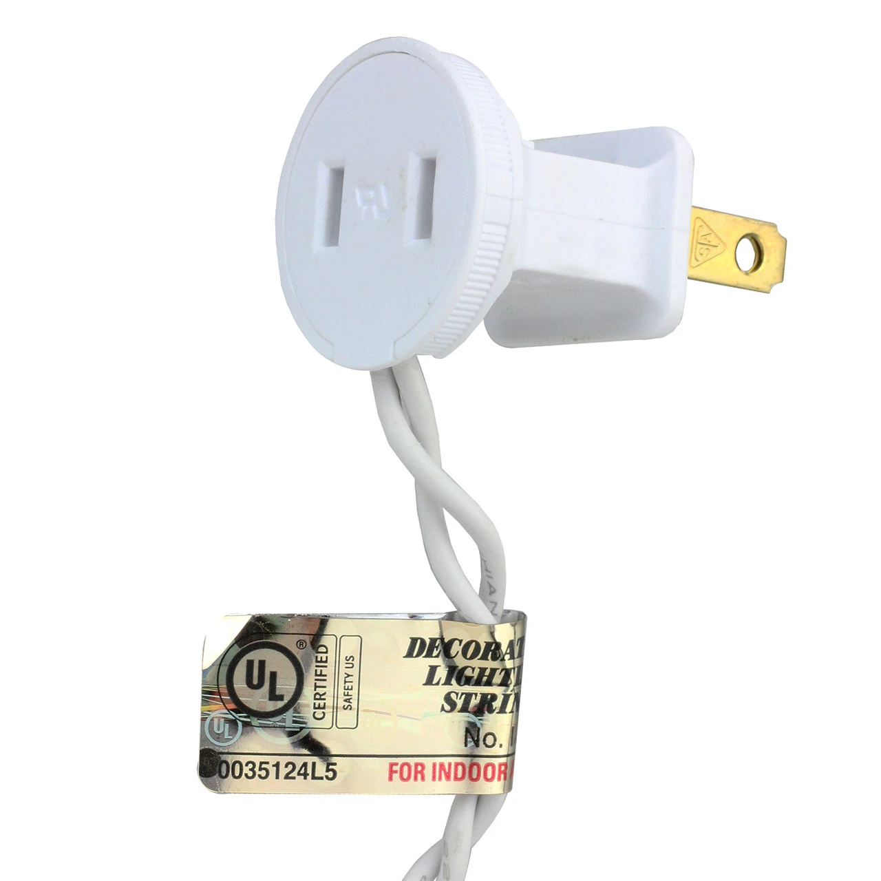 Set Of 50 Multi-Color LED Mini Christmas Lights 4" Spacing - White Wire 4 Set Of 50 Multi-Color LED Mini Christmas Lights 4" Spacing - White Wire - Image 2