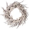 26" Snowy White Winter Berry Christmas Wreath -Optimal Christmas Shop drirb mtx64826 wht 1 94923.1667654737