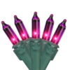 Set Of 150 Pinkish Purple Chasing Mini Christmas Lights 36 Ft Green Wire 1 Set Of 150 Pinkish Purple Chasing Mini Christmas Lights 36 Ft Green Wire -Optimal Christmas Shop dstar 37 803 00 1 91699.1667683252