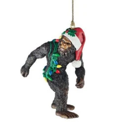 3" Bigfoot Holiday Yeti Hand Painted Ornament