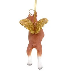 4" Flying Boxer Dog Hand Painted Holiday Ornament -Optimal Christmas Shop dtosc20jh170732 4 38314.1667615124