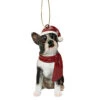 3.5" Boston Terrier Dog Christmas Ornament -Optimal Christmas Shop dtosc jh576302 1 78058.1667615231