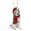 3.5" Siberian Husky Dog Christmas Ornament -Optimal Christmas Shop dtosc jh576306 1 13498.1667614947