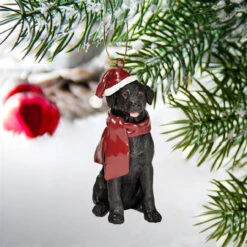 3.5" Labrador Retriever Dog Christmas Ornament -Optimal Christmas Shop dtosc jh576310 2 10367.1667614953
