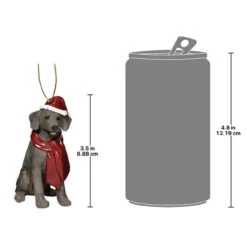 3.5" Brown Weimaraner Dog Christmas Ornament -Optimal Christmas Shop dtosc jh576326 3 17078.1667614811