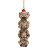 5" Brown And Red Elephant Hanging Christmas Ornament -Optimal Christmas Shop dtosc qs94879 1 64845.1667575218