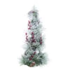 2' White Christmas Frosted Berry Pinecone Tree - Unlit -Optimal Christmas Shop dtpac g6749zu 27315.1667663817