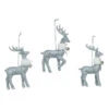 Set Of 3 Silver Shimmer Fur Collar Reindeer Christmas Ornaments 5" 1 Set Of 3 Silver Shimmer Fur Collar Reindeer Christmas Ornaments 5" -Optimal Christmas Shop dtpac y5357zu 16300.1667666339