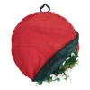 30" Red Unique Christmas Wreath Storage Bag With Direct Suspend 2 30" Red Unique Christmas Wreath Storage Bag With Direct Suspend -Optimal Christmas Shop dvlc sb 10154 rs 1 69495.1686180047
