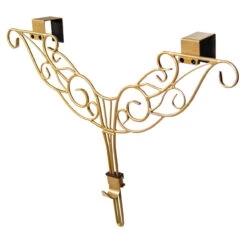 24" Antler Gold Decorative Adjustable Wreath Hanger -Optimal Christmas Shop dvlc v 10909 gld 004 43978.1667604799