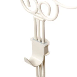 24" Ivy White Decorative Adjustable Wreath Hanger -Optimal Christmas Shop dvlc v 10958 wht 005 74458.1669806128