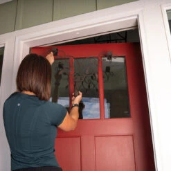 3.5" X 24" Cedar Brown Ivy Adjustable Christmas Wreath Hanger -Optimal Christmas Shop dvlc v 10958 005 42873.1667556992