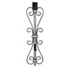 19.5" Black Decorative Adjustable Wreath Hanger 2 19.5" Black Decorative Adjustable Wreath Hanger -Optimal Christmas Shop dvlc v 20537 blk 001 78529.1667604809