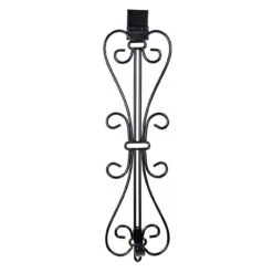 19.5" Black Decorative Adjustable Wreath Hanger 12 19.5" Black Decorative Adjustable Wreath Hanger -Optimal Christmas Shop dvlc v 20537 blk 004 40419.1667604810