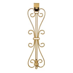 19.5" Gold Decorative Adjustable Wreath Hanger -Optimal Christmas Shop dvlc v 20537 gld 003 02095.1667604812