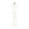 19.5" White Unique Adjustable Christmas Wreath Hanger -Optimal Christmas Shop dvlc v 20537 wht 001 71311.1667557001