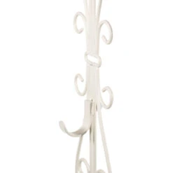19.5" White Unique Adjustable Christmas Wreath Hanger -Optimal Christmas Shop dvlc v 20537 wht 006 24728.1667557002