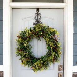 19.5" Bronze Colonial Unique Adjustable Christmas Wreath Hanger -Optimal Christmas Shop dvlc v 20569 005 60786.1667557007