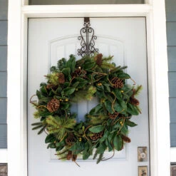 19.5" Bronze Colonial Unique Adjustable Christmas Wreath Hanger -Optimal Christmas Shop dvlc v 20569 006 24430.1667557007