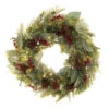 30" Green Christmas Winter Frost LED Artificial Wreath - Pre-Lit 2 30" Green Christmas Winter Frost LED Artificial Wreath - Pre-Lit -Optimal Christmas Shop dvlc v 20677 001 85988.1667429534