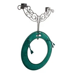 17" Basil Green Christmas Deluxe Door Saver Protective Wreath Pad -Optimal Christmas Shop dvlc v 21102 rs 003 86479.1686180028