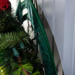 17" Basil Green Christmas Deluxe Door Saver Protective Wreath Pad -Optimal Christmas Shop dvlc v 21102 rs 008 20514.1686180030