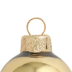 40ct Shiny Antique Gold Glass Ball Christmas Ornaments 1.25" (30mm) -Optimal Christmas Shop dwhi2027510 10947.1667684820