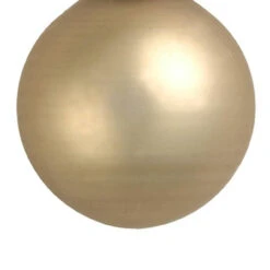4ct Gold Matte Finish Christmas Ball Ornaments 4.75" (120mm) -Optimal Christmas Shop dwhi202790620b 51400.1667684603