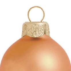28ct Matte Mandarin Orange Glass Ball Christmas Ornament 2" (55mm) -Optimal Christmas Shop dwhi2028132 59025.1667684682