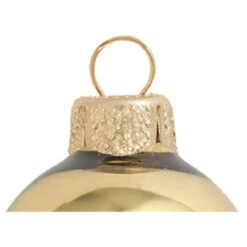 4ct Shiny Antique Gold Glass Ball Christmas Ornaments 4.75" (120mm) -Optimal Christmas Shop dwhi 27516 03 64382.1667684607