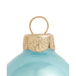 8ct Baby Blue Pearl Glass Christmas Ball Ornaments 3.25" (80mm) 7 8ct Baby Blue Pearl Glass Christmas Ball Ornaments 3.25" (80mm) -Optimal Christmas Shop dwhi 27554 03 59936.1667656033