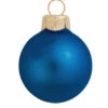 6ct Matte Cobalt Blue Glass Ball Christmas Ornaments 4" (100mm) 2 6ct Matte Cobalt Blue Glass Ball Christmas Ornaments 4" (100mm) -Optimal Christmas Shop dwhi 27575 1 82546.1667684648
