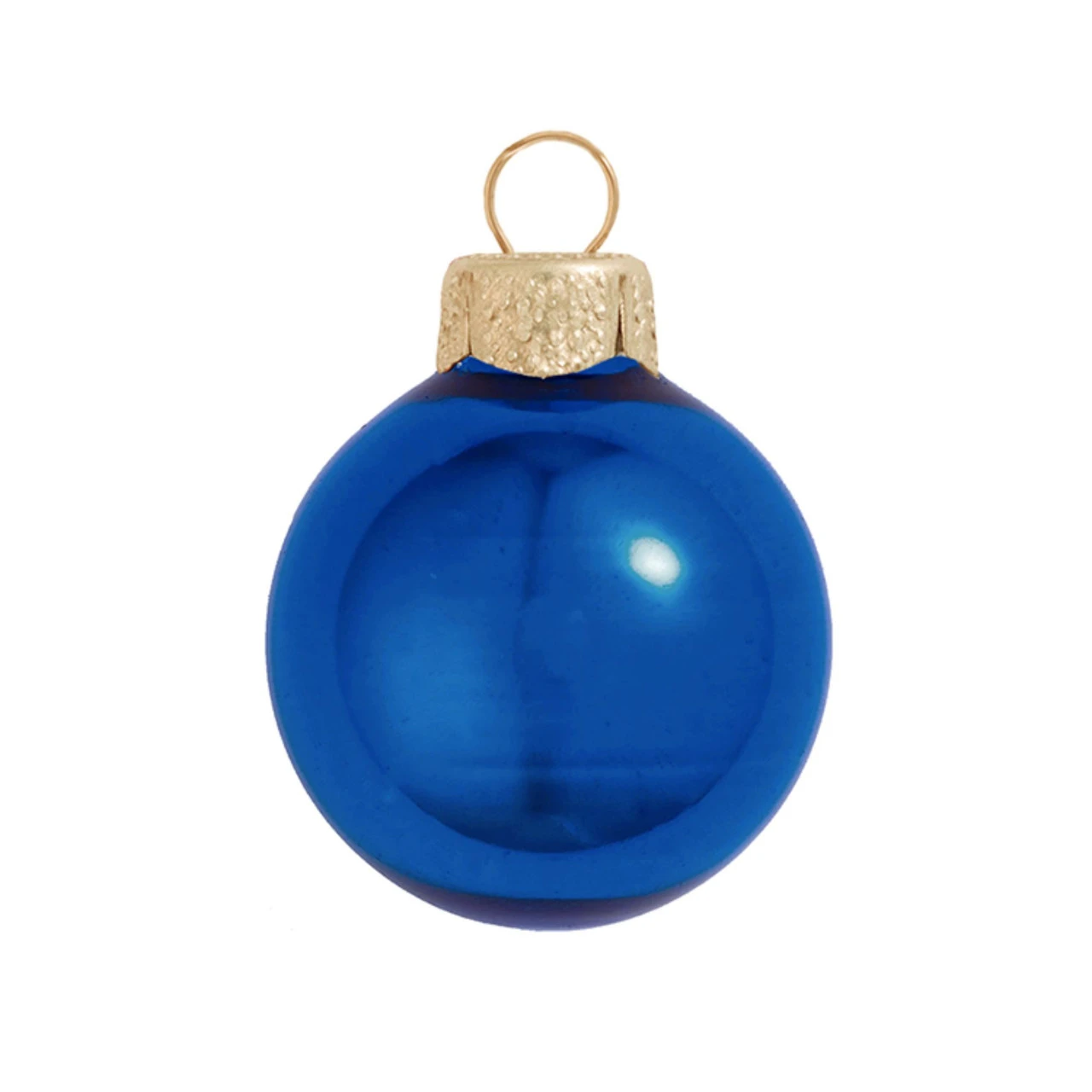 40ct Cobalt Blue Pearl Finish Christmas Ball Ornaments 1.5" (40mm) 3 40ct Cobalt Blue Pearl Finish Christmas Ball Ornaments 1.5" (40mm)