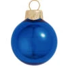 Shiny Cobalt Blue Glass Ball Christmas Ornament 7" (180mm) 1 Shiny Cobalt Blue Glass Ball Christmas Ornament 7" (180mm) -Optimal Christmas Shop dwhi 27608 1 09579.1667685093