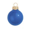 Pearl Blue Delft Glass Ball Christmas Ornament 7" (180mm) 2 Pearl Blue Delft Glass Ball Christmas Ornament 7" (180mm) -Optimal Christmas Shop dwhi 27628 1 07394.1667685094