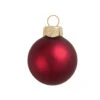 40ct Bordeaux Red And Gold Glass Matte Christmas Ball Ornaments 1.25" (30mm) 1 40ct Bordeaux Red And Gold Glass Matte Christmas Ball Ornaments 1.25" (30mm) -Optimal Christmas Shop dwhi 27670 1 49008.1667684803