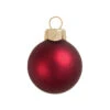 2ct Matte Bordeaux Red Glass Christmas Ball Ornaments 6" (150mm) -Optimal Christmas Shop dwhi 27677 1 29262.1667684547