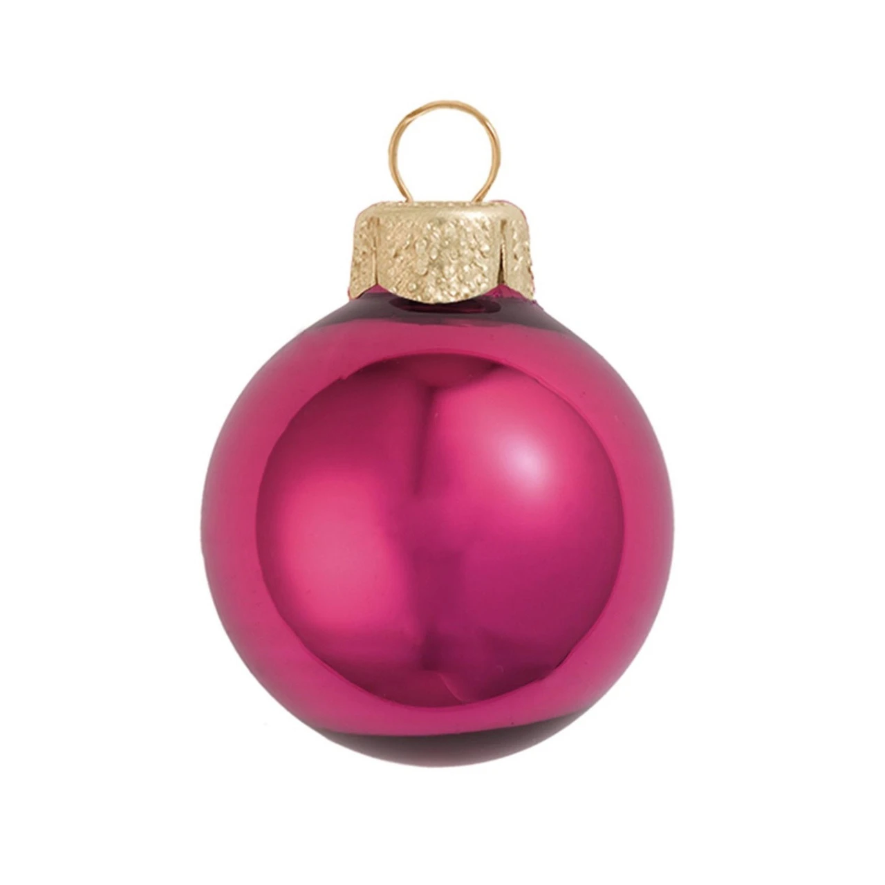 6ct Pink And Gold Shiny Glass Christmas Ball Ornaments 4" (100mm) 3 6ct Pink And Gold Shiny Glass Christmas Ball Ornaments 4" (100mm)
