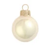 Pearl Champagne Glass Ball Christmas Ornament 7" (180mm) 1 Pearl Champagne Glass Ball Christmas Ornament 7" (180mm) -Optimal Christmas Shop dwhi 27758 1 05148.1667685099